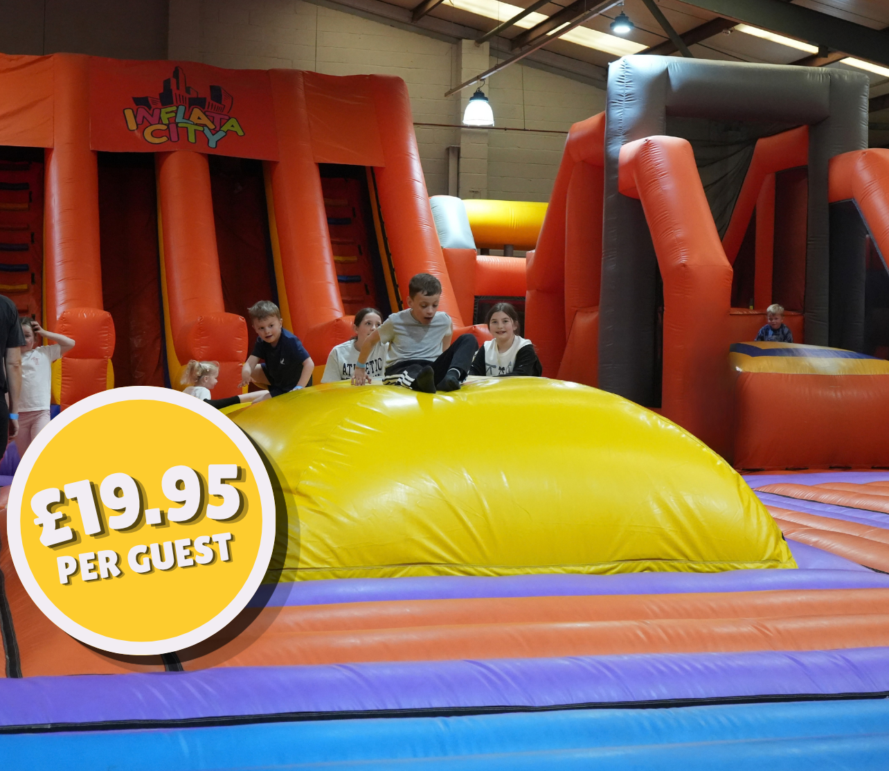 inflata city party